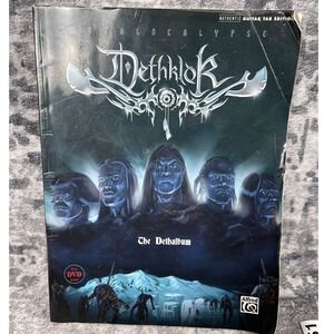 Dethklok The Dethalbum Authentic Guitar TAB Book Metalocalypse Sheet Music